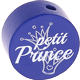 Motivperle "petit prince" (Französisch) : dunkelblau