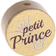 Motivperle "petit prince" (Französisch) : gold