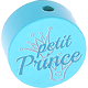 Motivperle "petit prince" (Französisch) : helltürkis
