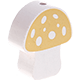 Motivperle Pilz : gold