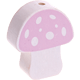 Motivperle Pilz : rosa