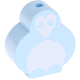 Motivperle Pinguin : babyblau