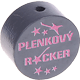 Perlina con motivo “Plenkovy Rocker” : grigio - rosa bambino