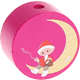 Perlina con motivo “Sabbiolino – Luna” : rosa scuro