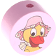 Motivperle Schnatterinchen : rosa
