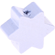 Motivperle Stern mit 6 Zacken : pastellblau