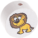 Perlina con motivo “Animali dello zoo” : Leone