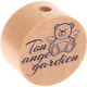 Motivperle "Ton ange gardien" (Französisch) : natur