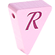 Perlina sagomata “Bandierina con le lettere” : R