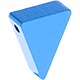 Motivperle Wimpel : mittelblau