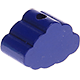 Perlina sagomata “Piccola Nuvola” : blu scuro