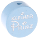 Perlina con motivo glitterato "Kleiner Prinz" : azzurro bambino