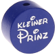 Perlina con motivo glitterato "Kleiner Prinz" : blu scuro
