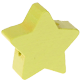Perlina sagomata “Stella” : limone