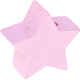 Perlina sagomata “Stella” : madreperla rosa