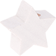 Perlina sagomata “Stella” : madreperla bianco