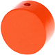 Motivperle Kreisform : orange