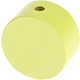 Motivperle Kreisform : perlmutt - lemon