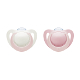 NUK Genius Silikon-Schnuller Girl : 0 - 6 mesi