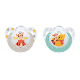 NUK Disney Winnie Silikon-Schnuller Boy : 0 - 6 mesi