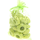 100 Sacchettini in organza assortiti 15cm x 10cm : limone