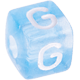 I Tuoi dadi arcobaleno in plastica con lettere (0,5 Kg) : G