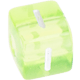 I Tuoi dadi arcobaleno in plastica con lettere (0,5 Kg) : I