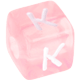 I Tuoi dadi arcobaleno in plastica con lettere (0,5 Kg) : K
