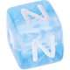 I Tuoi dadi arcobaleno in plastica con lettere (0,5 Kg) : N