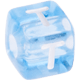 I Tuoi dadi arcobaleno in plastica con lettere (0,5 Kg) : T