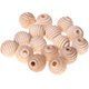 15 Perline rigate 15 mm : puro