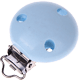 Clip semplice Ø 35mm : azzurro bambino