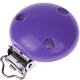 Clip semplice Ø 35mm : blu viola