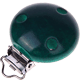 Clip semplice Ø 35mm : verde scuro