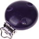Clip semplice Ø 35mm : viola scuro