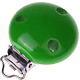 Clip semplice Ø 35mm : verde