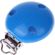Clip semplice Ø 35mm : blu medio
