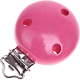 Clip semplice Ø 35mm : rosa