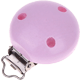 Clip semplice Ø 35mm : rosa