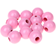 2 Perline di sicurezza 15 mm : rosa bambino