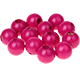 2 Perline di sicurezza 15 mm : rosa scuro