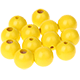 2 Perline di sicurezza 15 mm : giallo