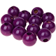 2 Perline di sicurezza 15 mm : viola viola
