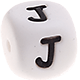 Dado in silicone con lettera 12 mm : J