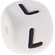 Dado in silicone con lettera 12 mm : L