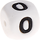 Dado in silicone con lettera 12 mm : O