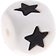Dado in silicone con lettera 12 mm : Stella
