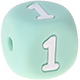 Dado in silicone con lettera 10 mm : 1