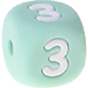 Dado in silicone con lettera 10 mm : 3