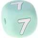 Dado in silicone con lettera 10 mm : 7